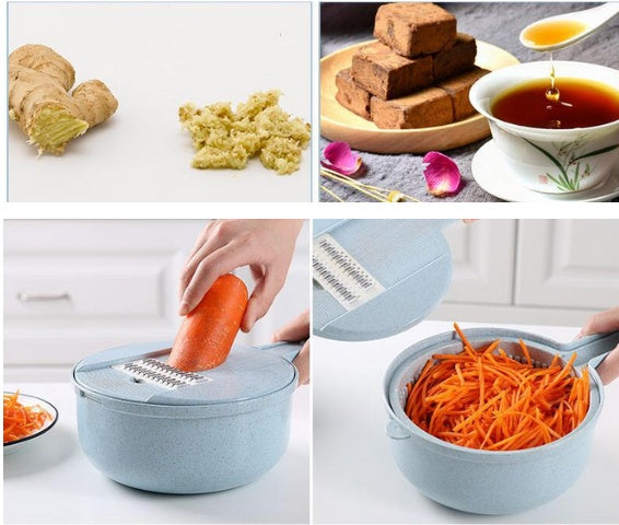 8 In 1 Mandoline Slicer Vegetable Slicer Potato