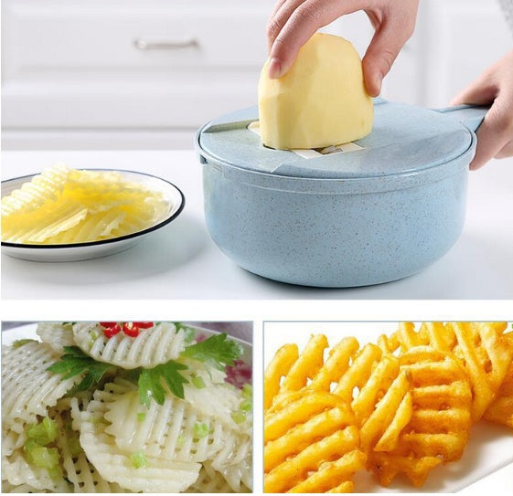 8 In 1 Mandoline Slicer Vegetable Slicer Potato