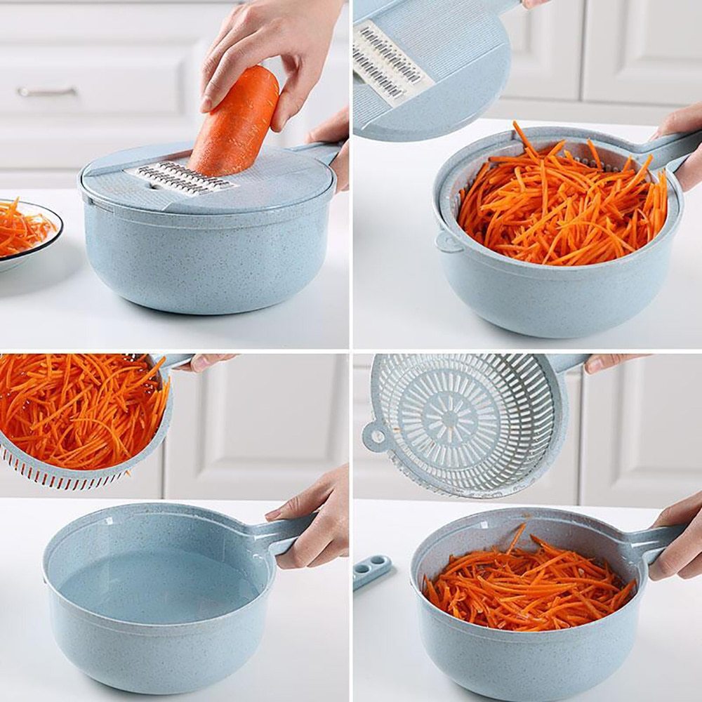 8 In 1 Mandoline Slicer Vegetable Slicer Potato