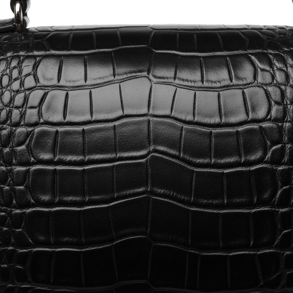 Croc Leather Texture Detail