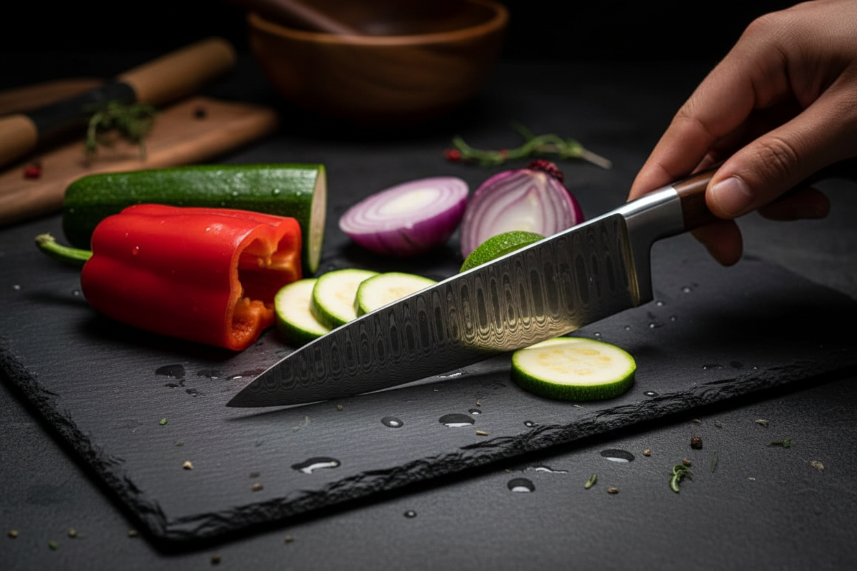 Damascus Steel Knife Lifestyle