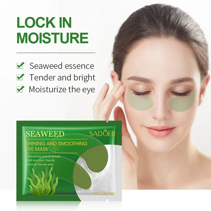 10 Pairs SADOER Crystal Collagen Eye Mask Anti Dark Circles Removal Eyes Bags Moisturizing Firming Eye Patches Eyes Skin Care
