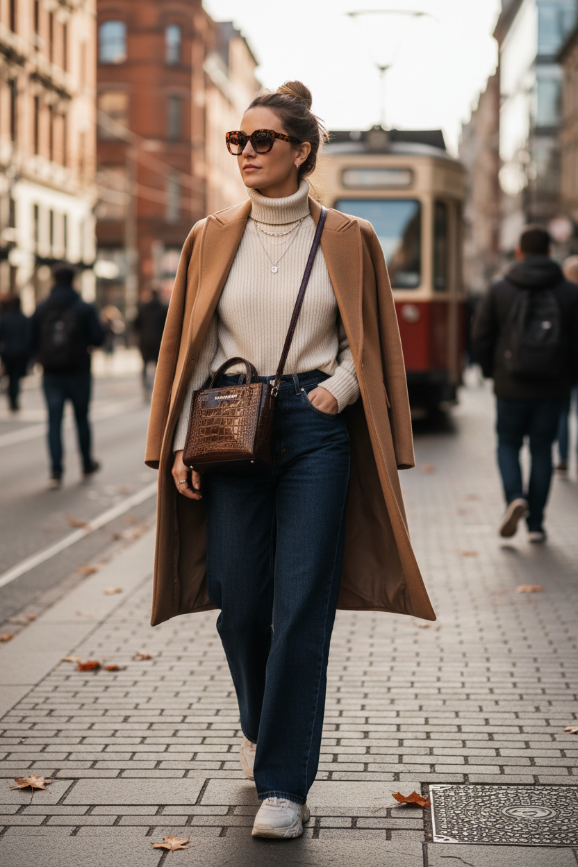 LS07 MARKHOR Dark Chocolate Tote - Lifestyle Shot